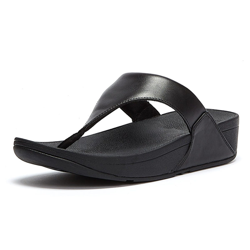 FitFlop Womens Black Lulu Sandals