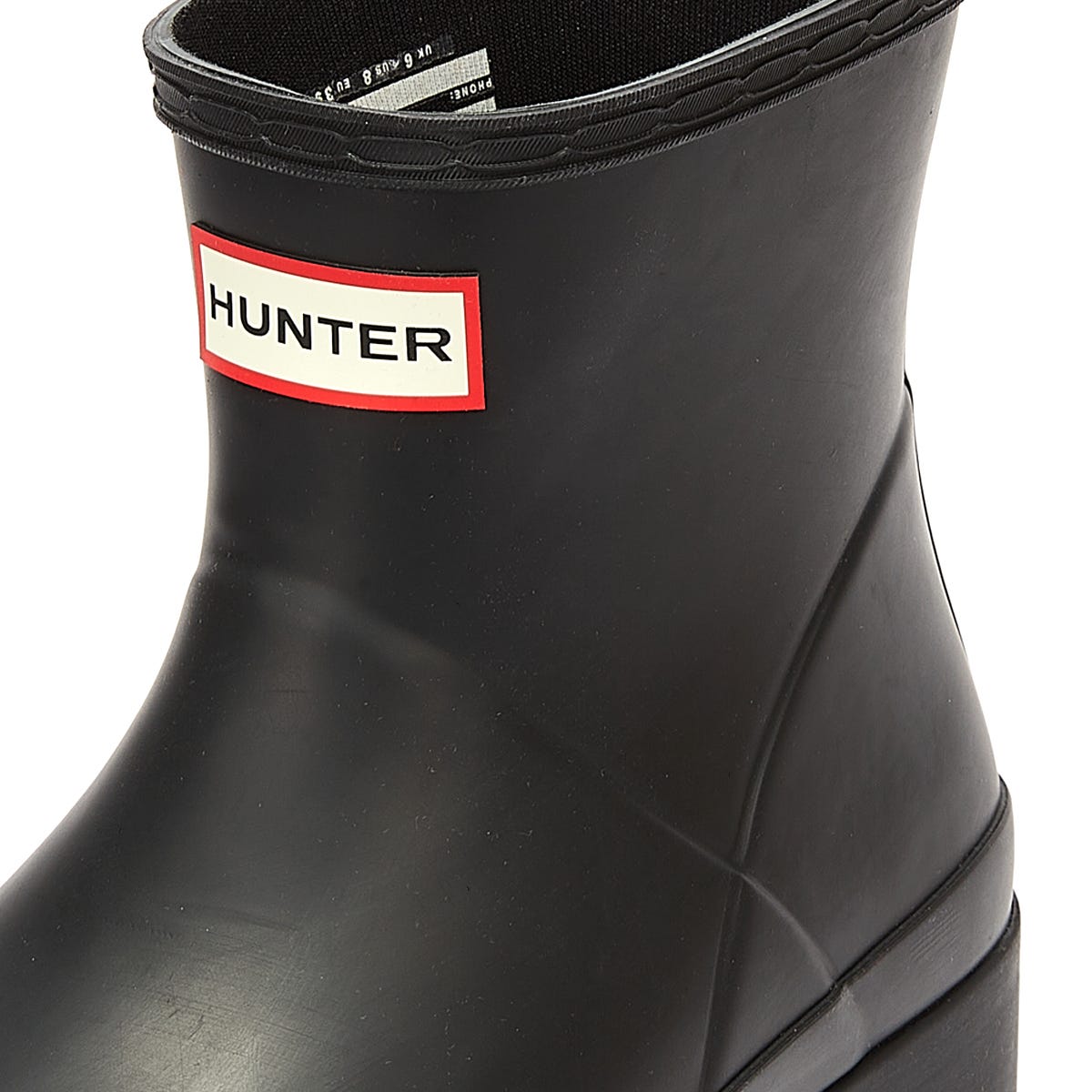 Hunter Original Play Short Womens Black Wellies