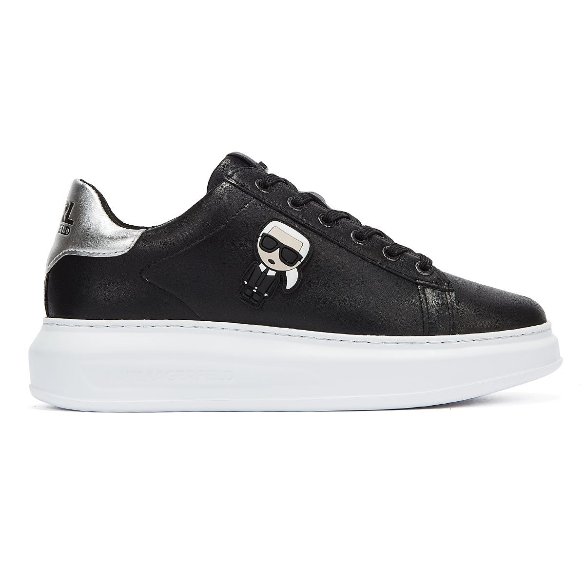 Karl Lagerfeld Kapri Karl Ikonic Womens Black Trainers
