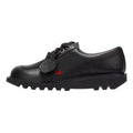 Kickers Kick Lo Men/Youth Black Leather Shoes