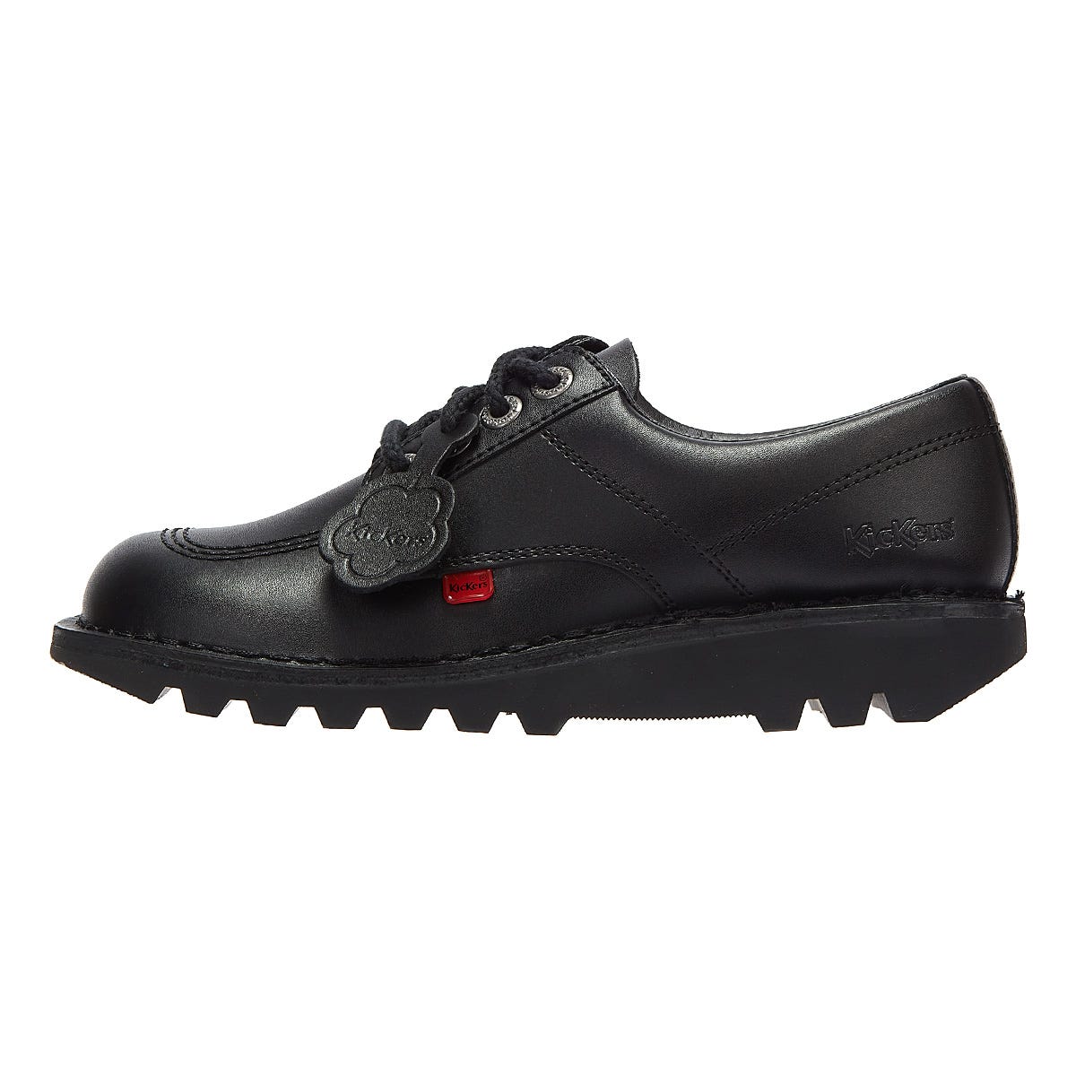Kickers Kick Lo Men's Black Leather Shoes
