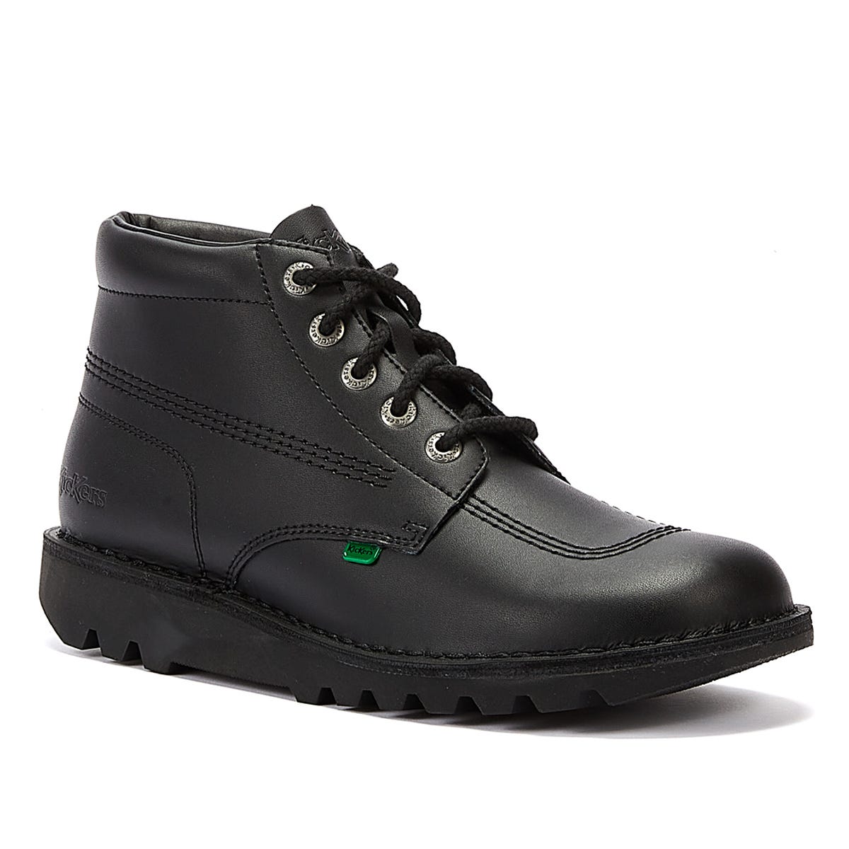 Kickers Kick Hi Men's Black Leather Ankle Boots