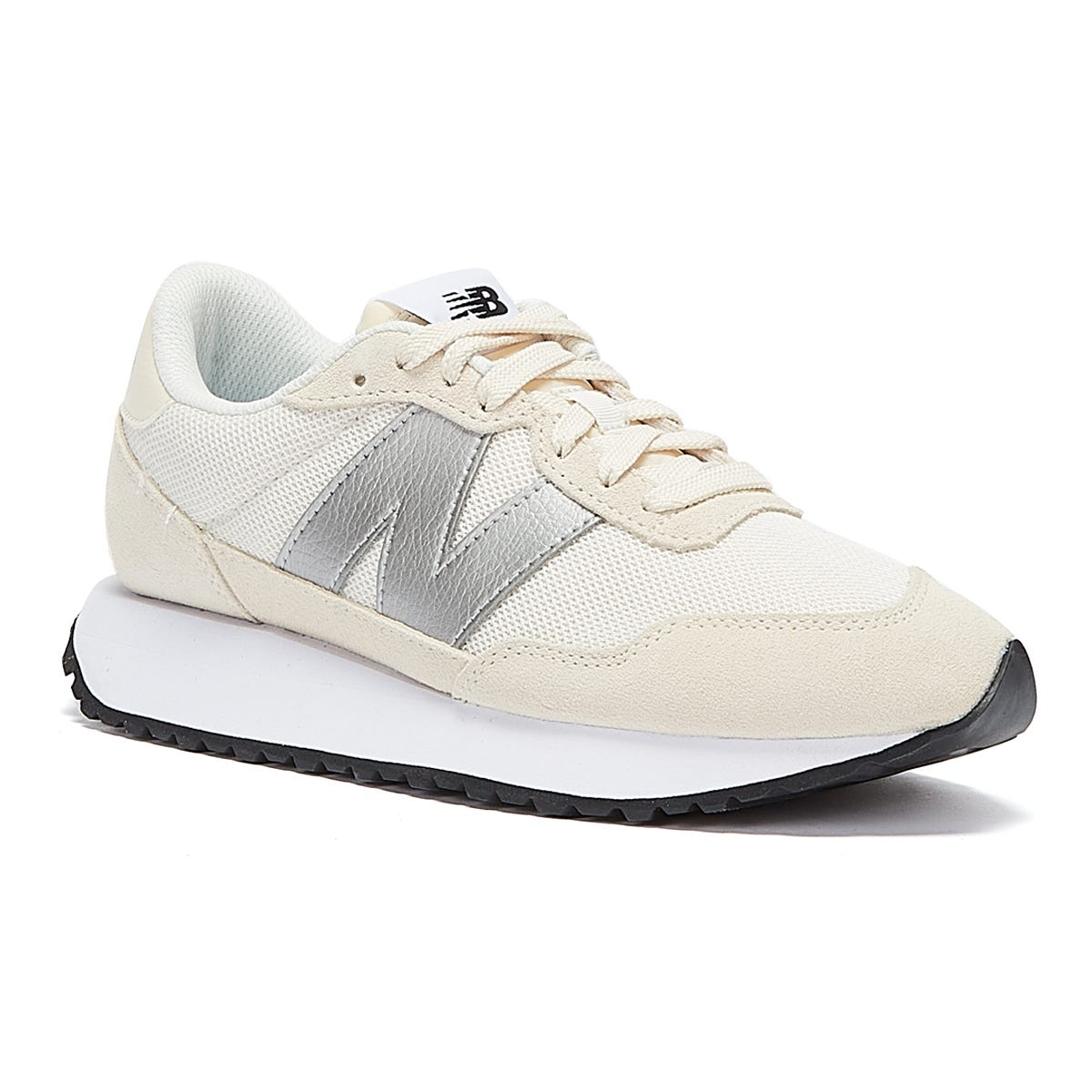 New Balance 237 Womens Off White / Silver Trainers