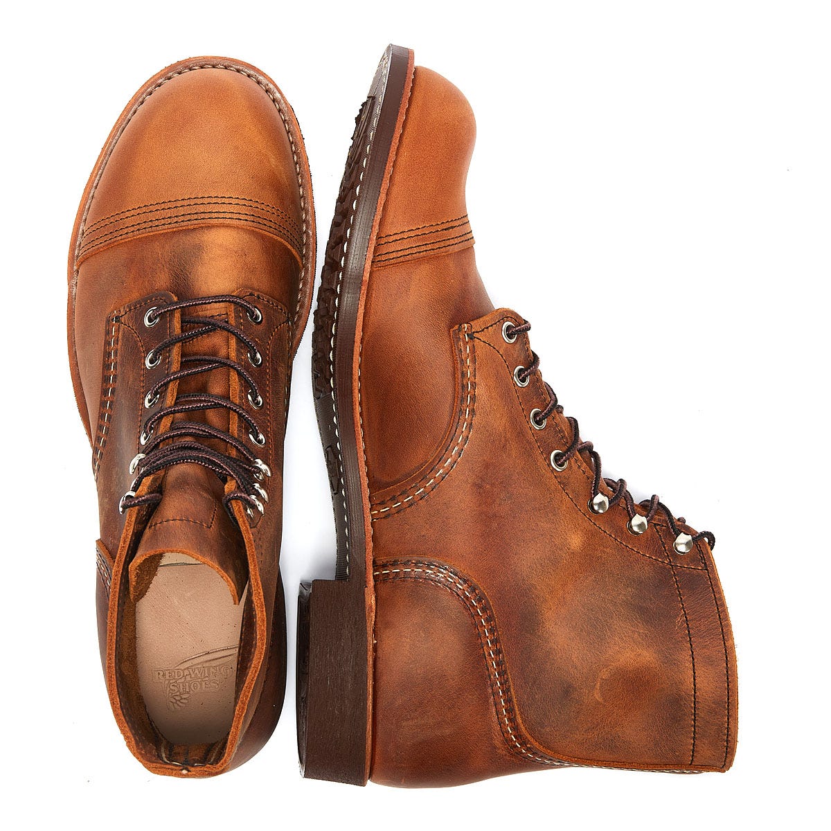 Red Wing Iron Ranger Mens Copper Boots