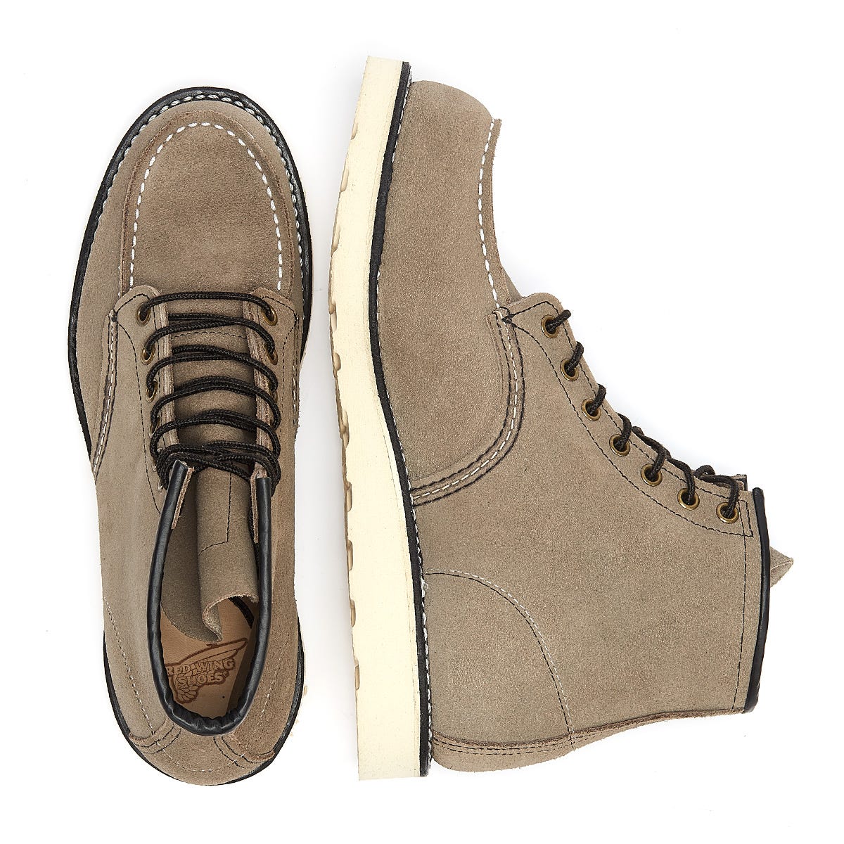 Red Wing Classic Moc Toe Mens Slate Brown Boots