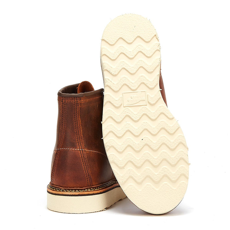 Red Wing 1907 Classic Moc Toe R&T Mens Copper Brown Boots