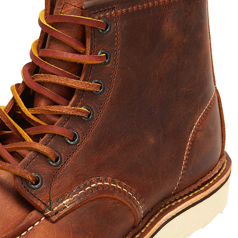 Red Wing 1907 Classic Moc Toe R&T Mens Copper Brown Boots