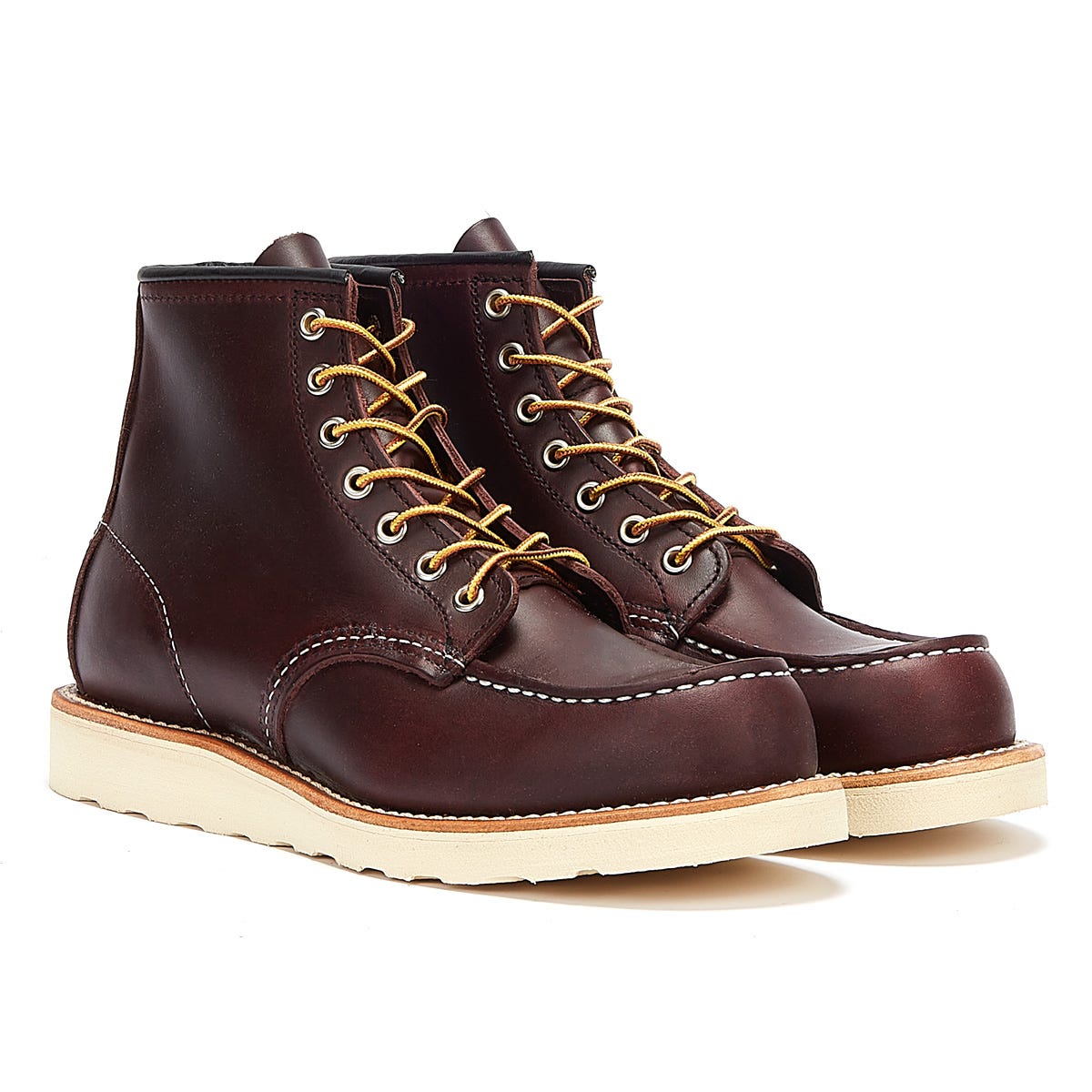 Red Wing 8847 Classic Moc Toe Excilbur Mens Black Cherry Boots