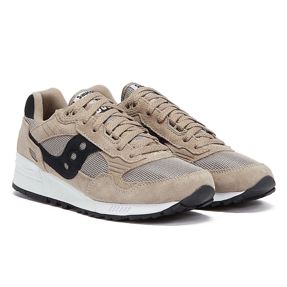 Saucony Shadow 5000 Vintag Mens Tan / White Trainers