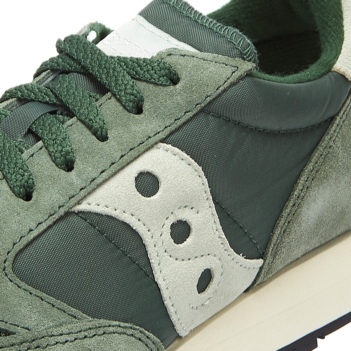 Saucony Jazz Vintage Mens Green / White Trainers