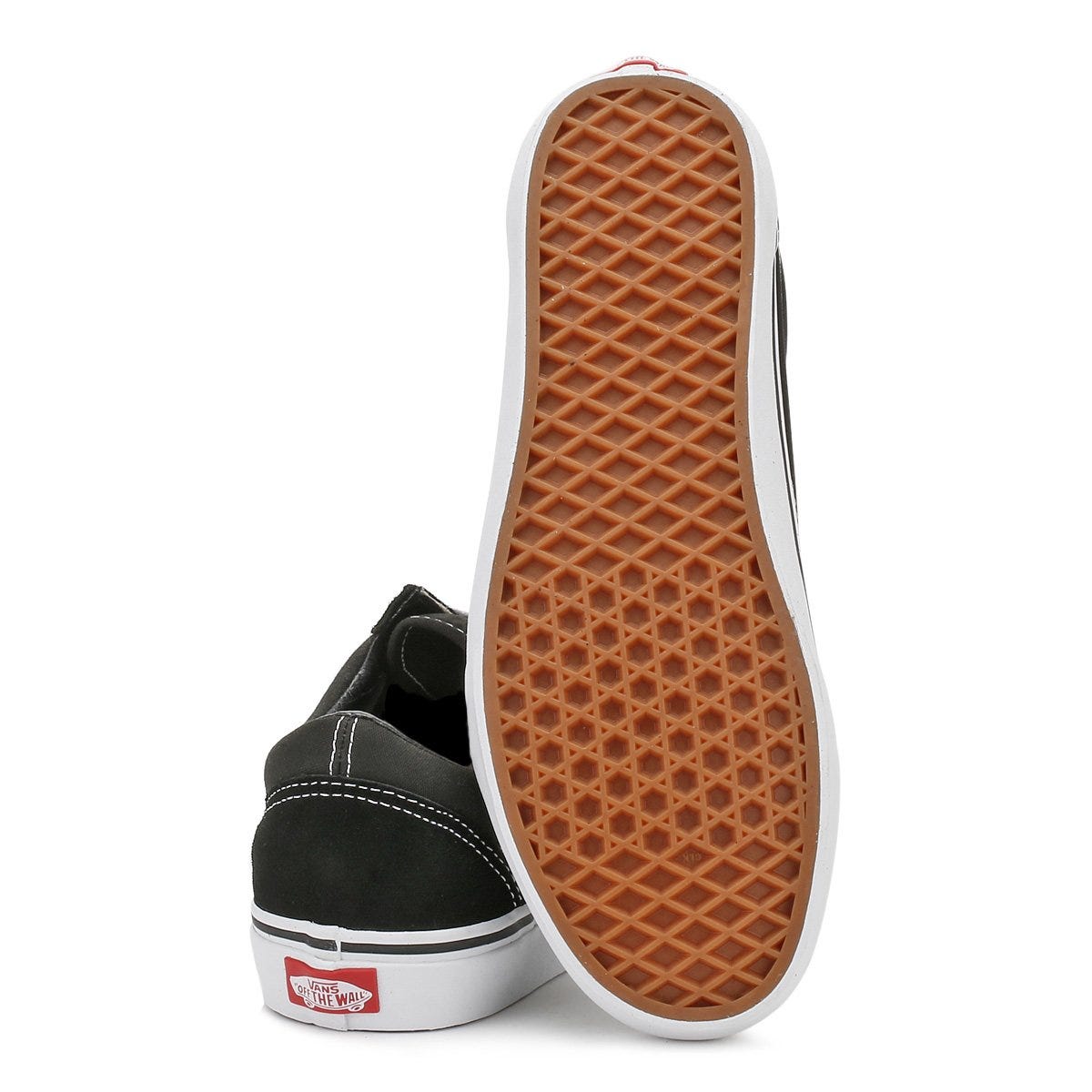 Vans Old Skool Mens Black / White Canvas Trainers