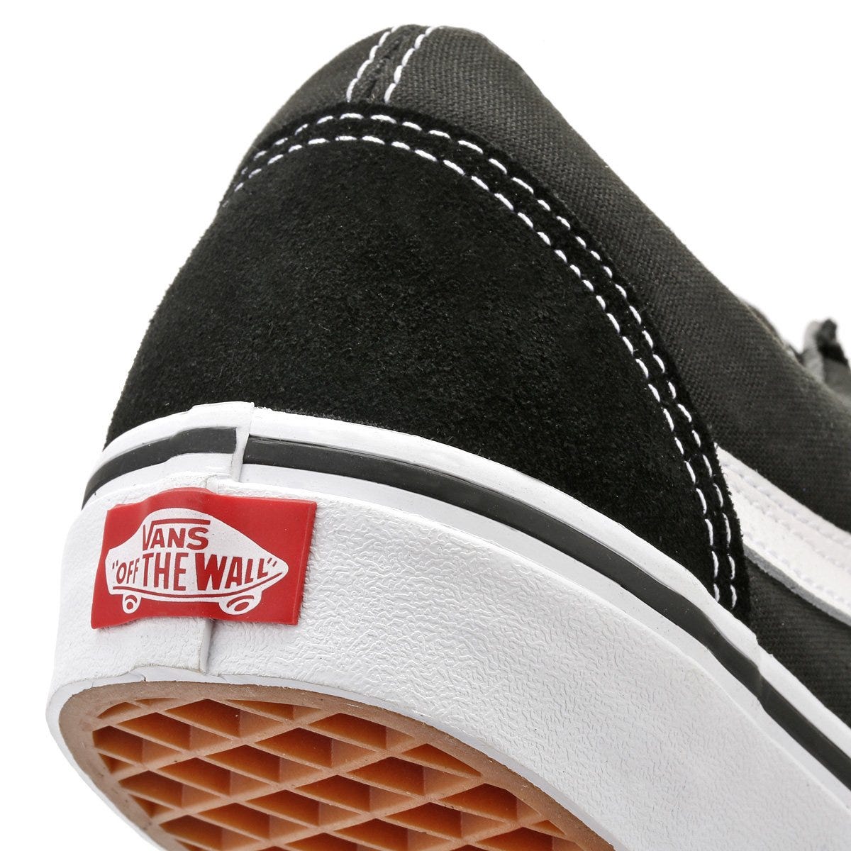 Vans Old Skool Womens Black / White Canvas Trainers