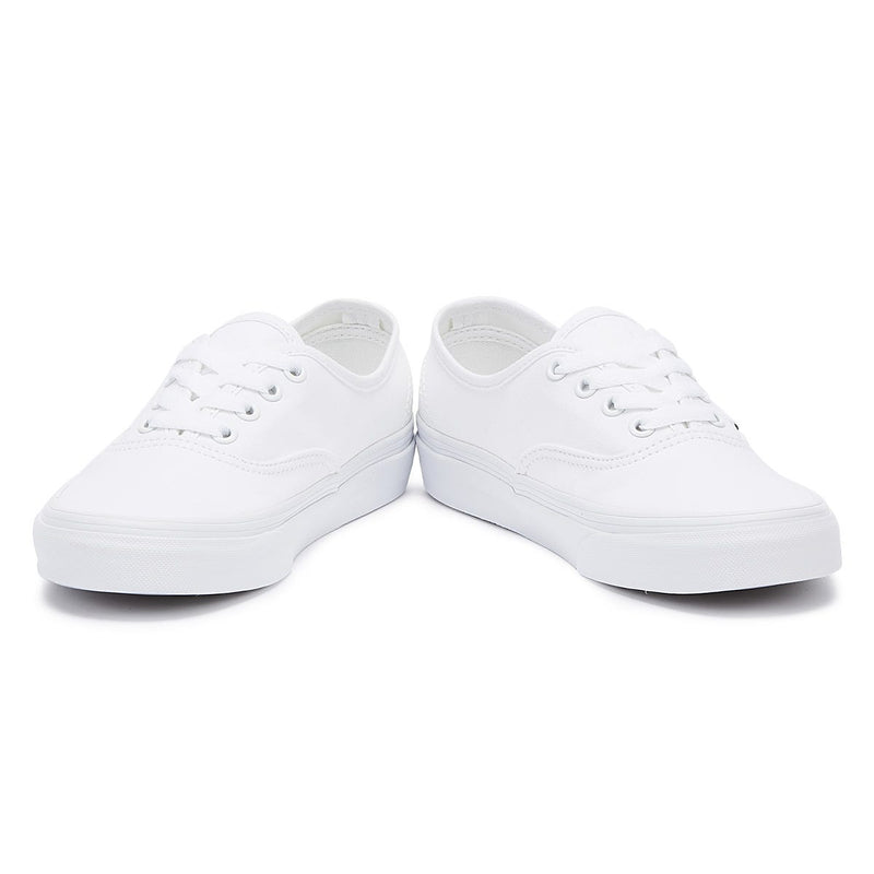 Vans Authentic Womens White Canvas Trainers