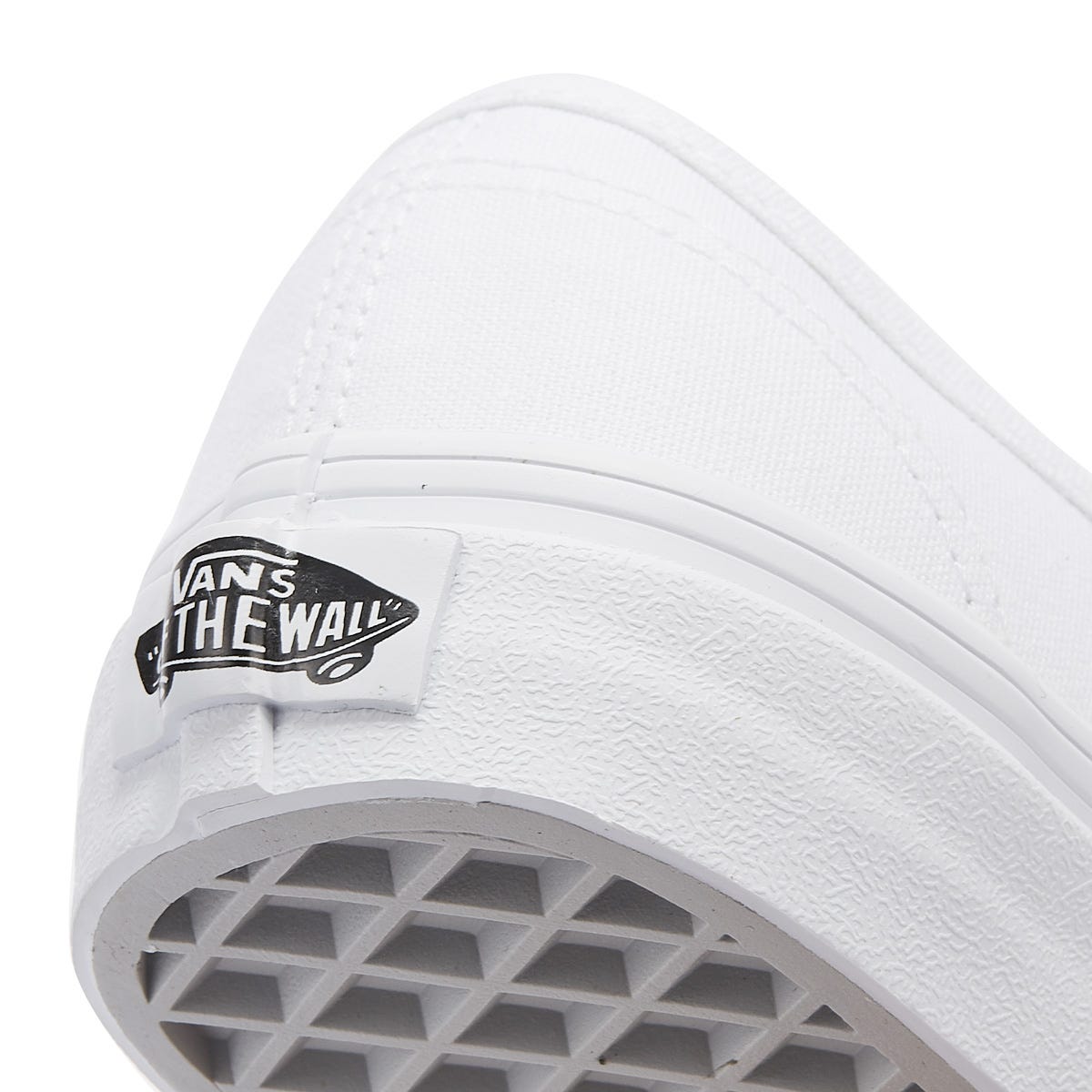 Vans Authentic Womens White Canvas Trainers