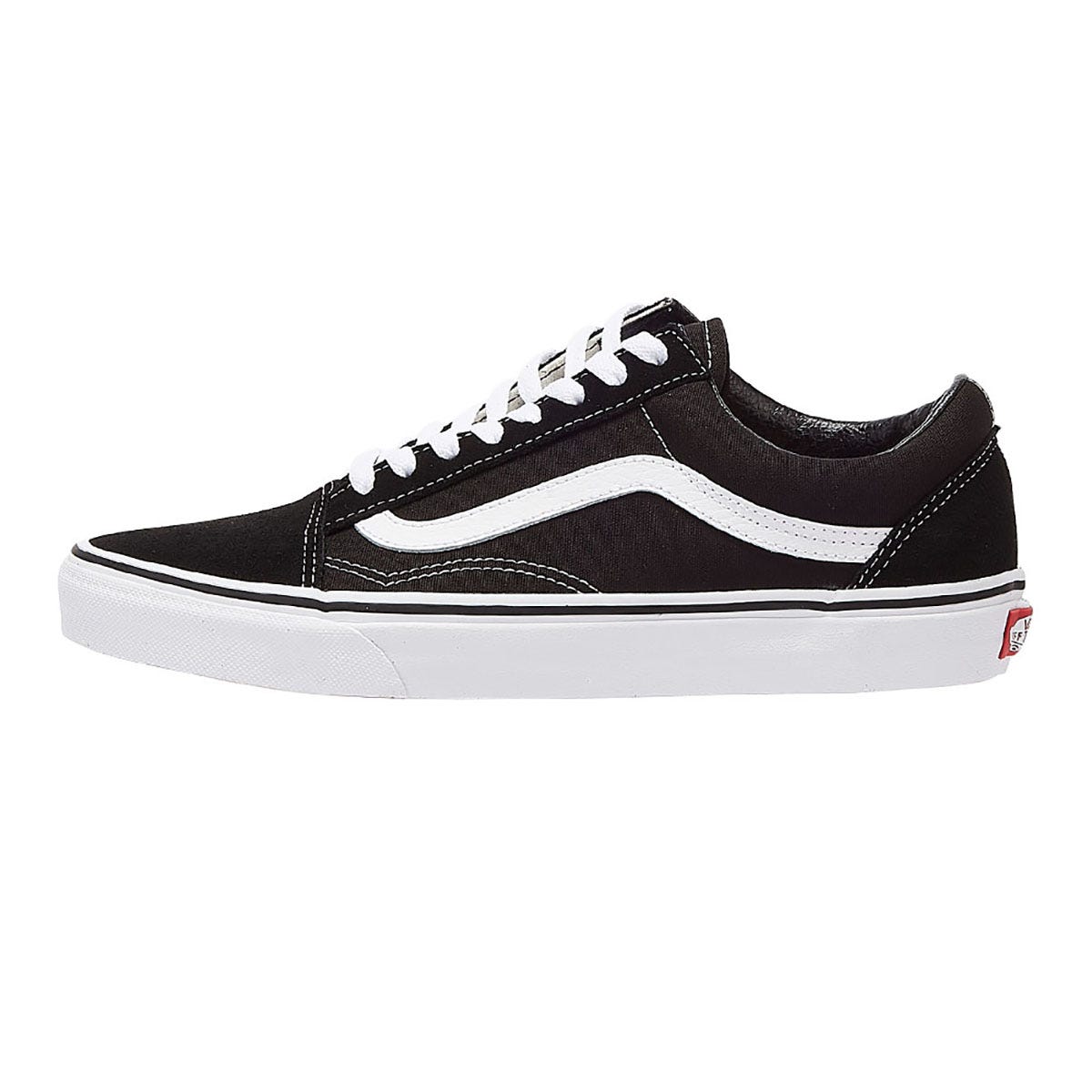 Vans Old Skool Womens Black / White Canvas Trainers