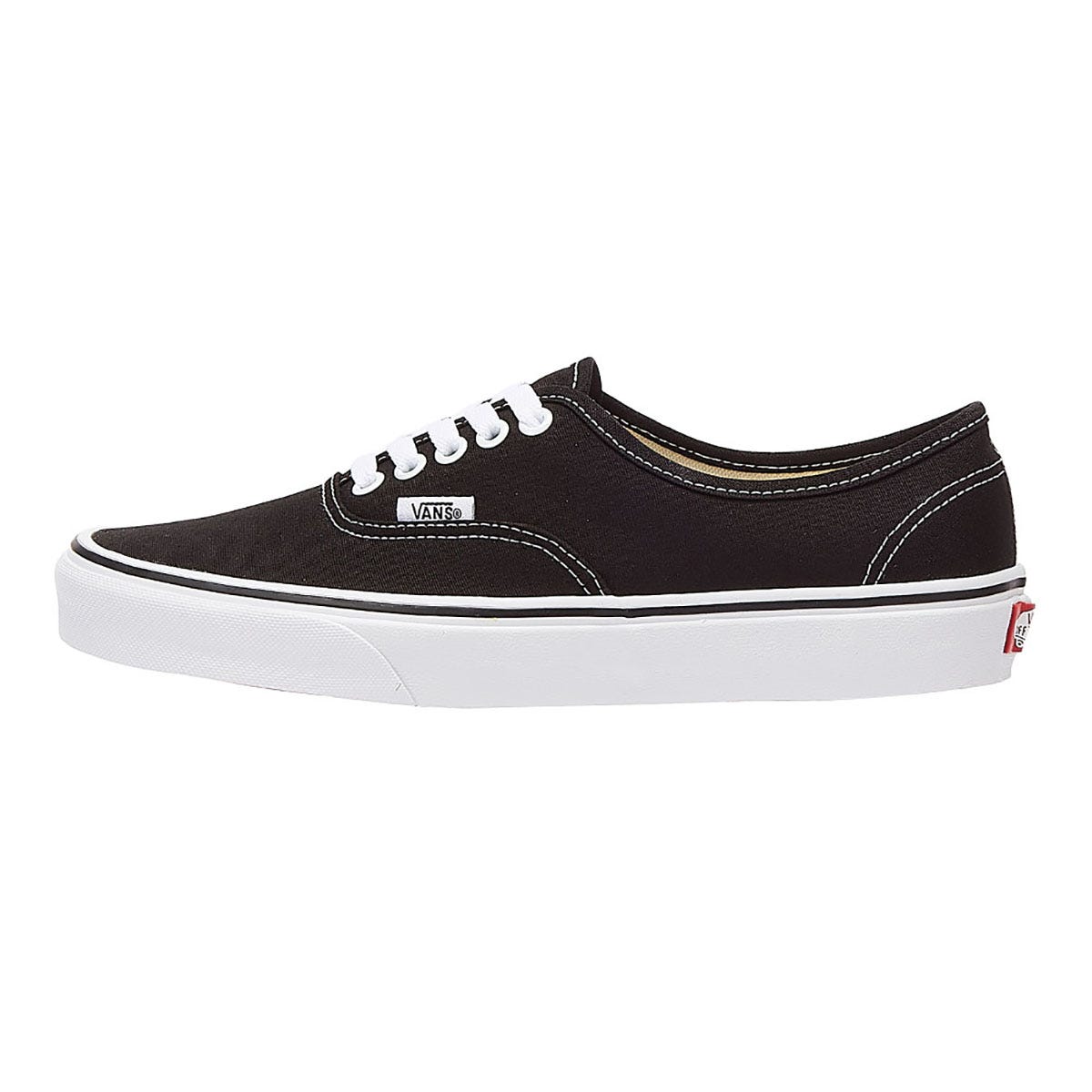 Vans Authentic Black / White Canvas Trainers