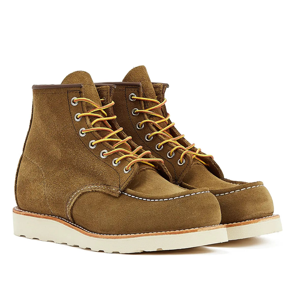 Red Wing 8881 Heritage Work 6Inch Moc Toe Men's Olive Mohave Boots