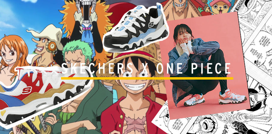 Skechers x One Piece limited edition collab trainer