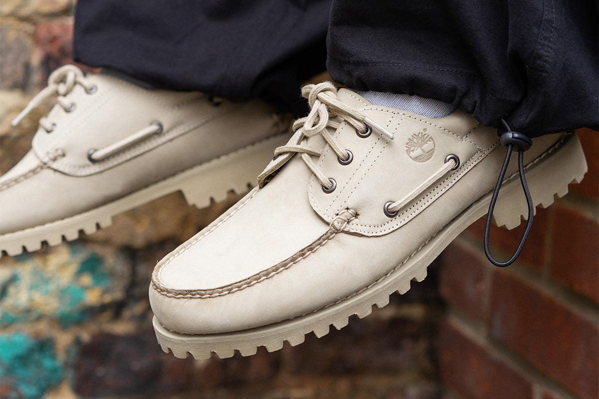 DNA Deep-dive: Lug it, lug it! Timberland's tri-holed boatie