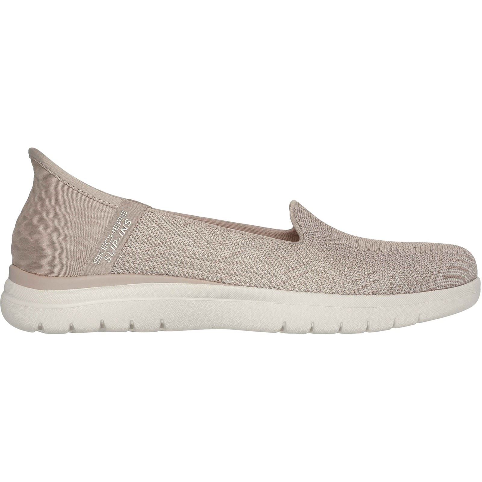 Skechers On-the-GO Flex - Clover Textile Women's Taupe Standard Trainers