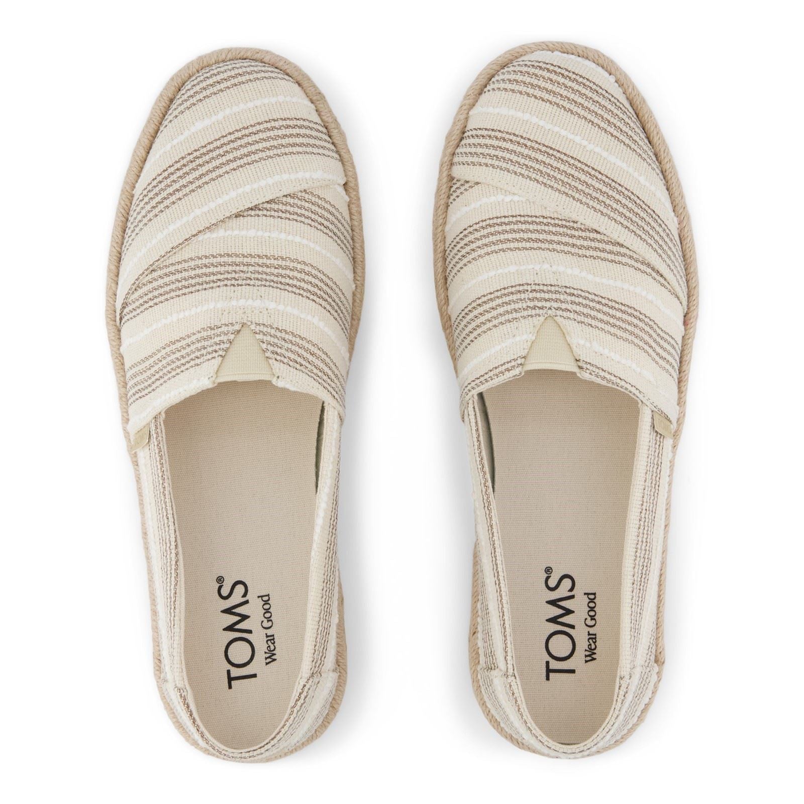 TOMS Alpargata Rope 2.0 Textile Women's Natural Espadrilles