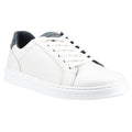 Hush Puppies Madden Leather Men's White Trainers