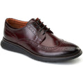 Base London Flight 25 Leather Men's Bordo Brogues Shoes