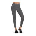 Skechers Performance GOWALK Wear High Waisted Nylon Women's Grey Sports Leggings
