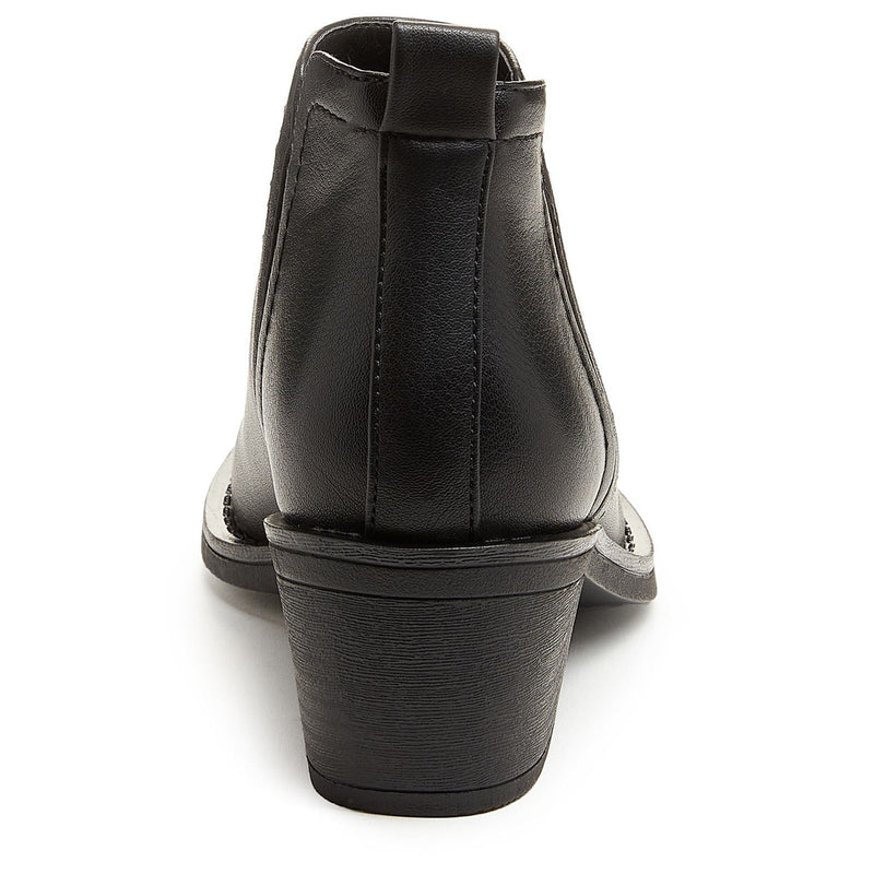 Rocket Dog York Synthetic Women's Black Heeled Ankle Boots