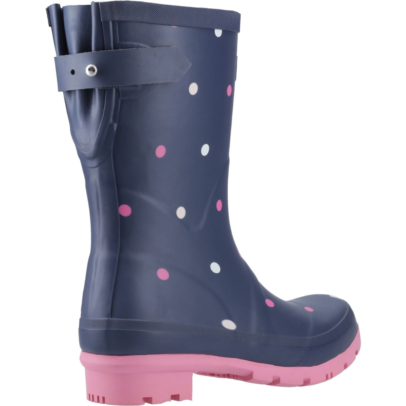 Cotswold Clarence Mid Rubber Women's Spot Wellington Boots
