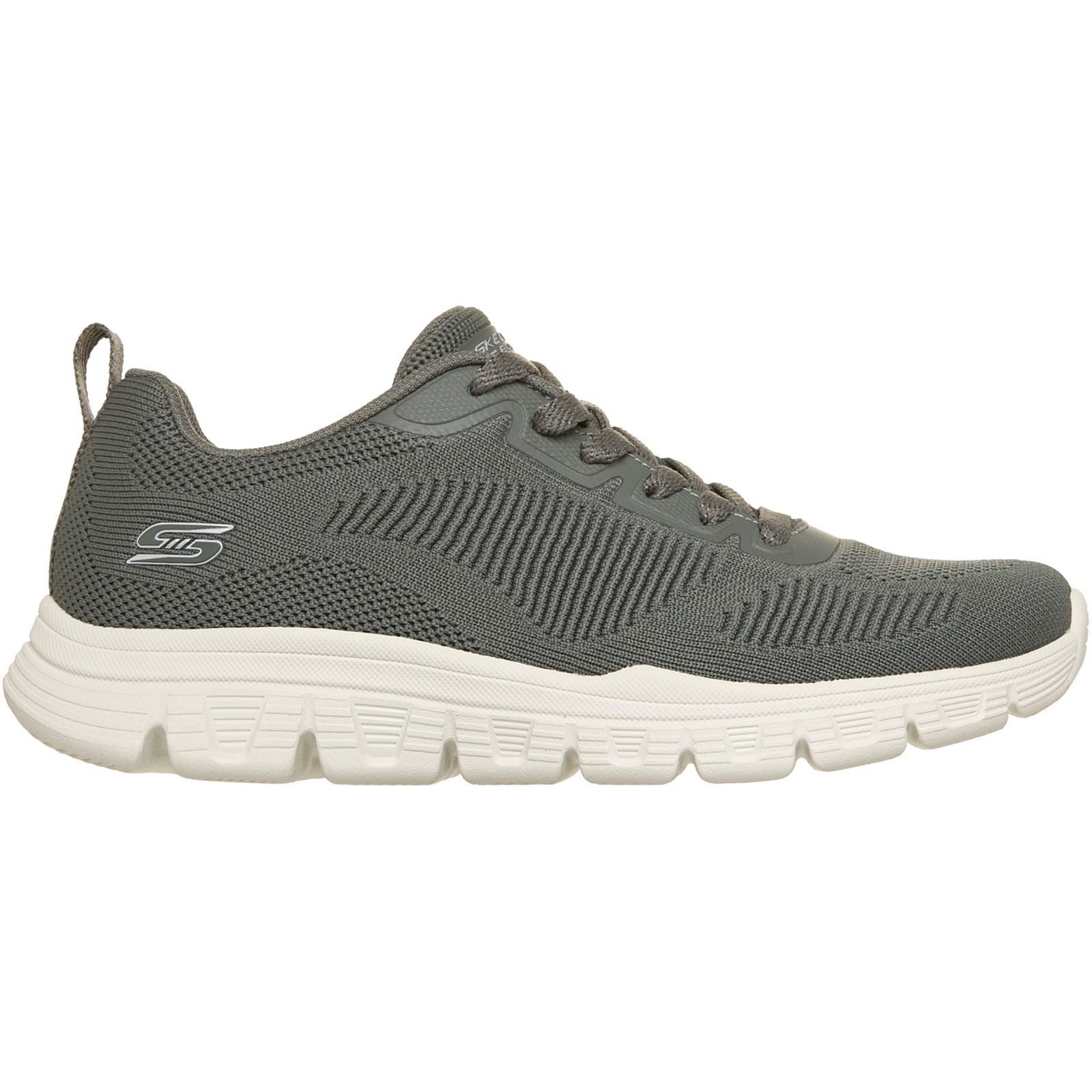 Skechers BOBS B Lite Textile Women's Olive Trainers