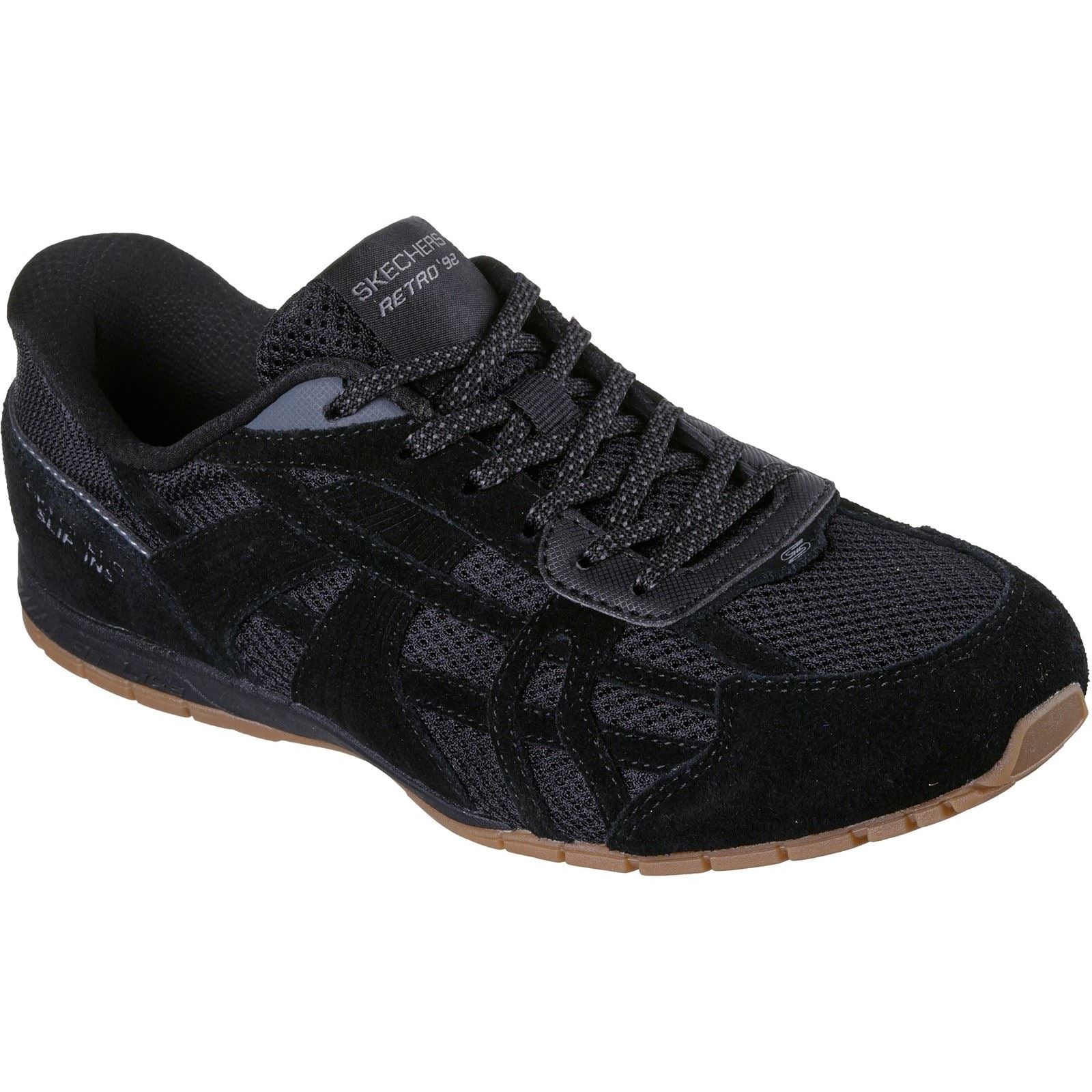 Skechers Retro Lite Oshare Leather Women's Black Trainers