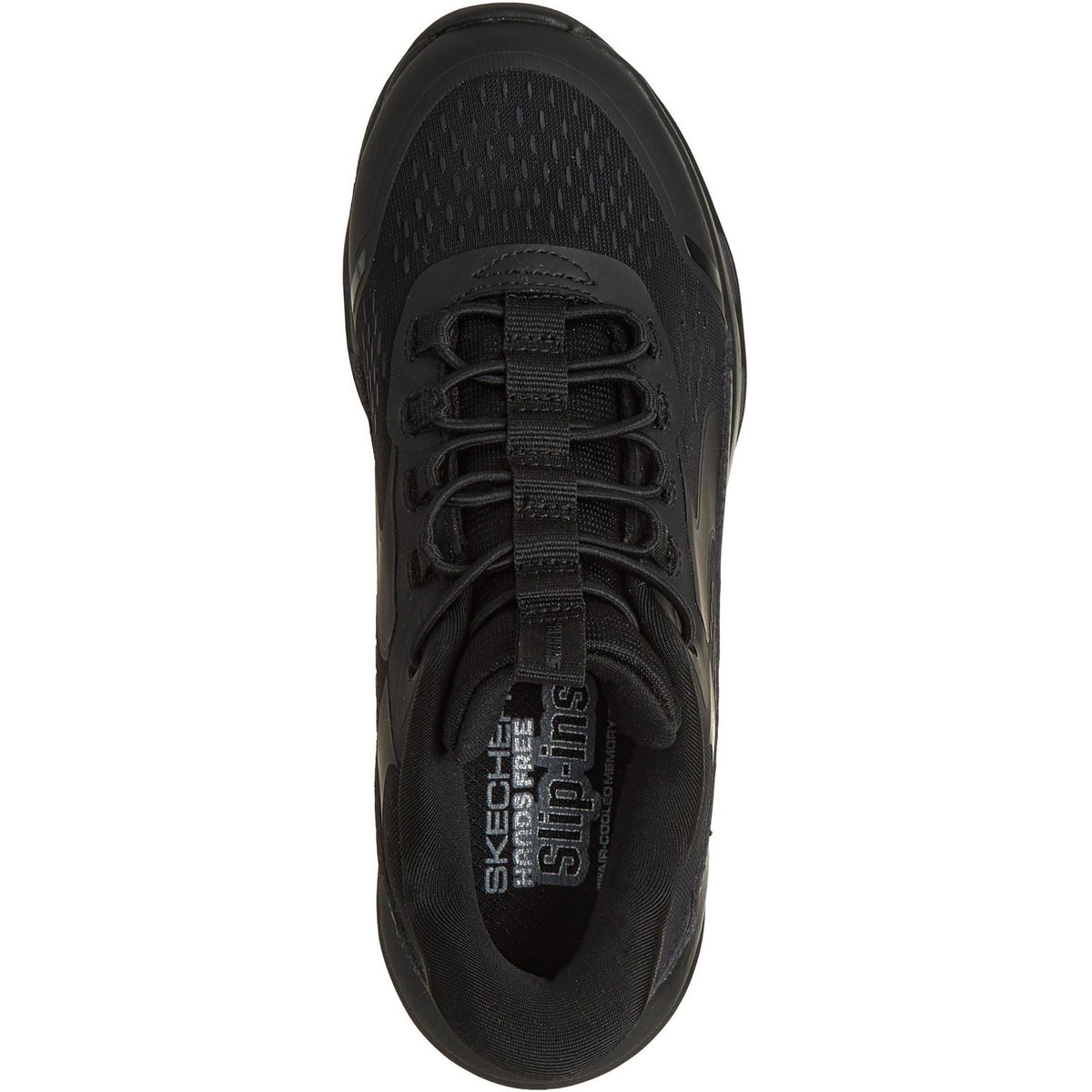 Skechers Glide Step Vista Lane Kids Black Trainers