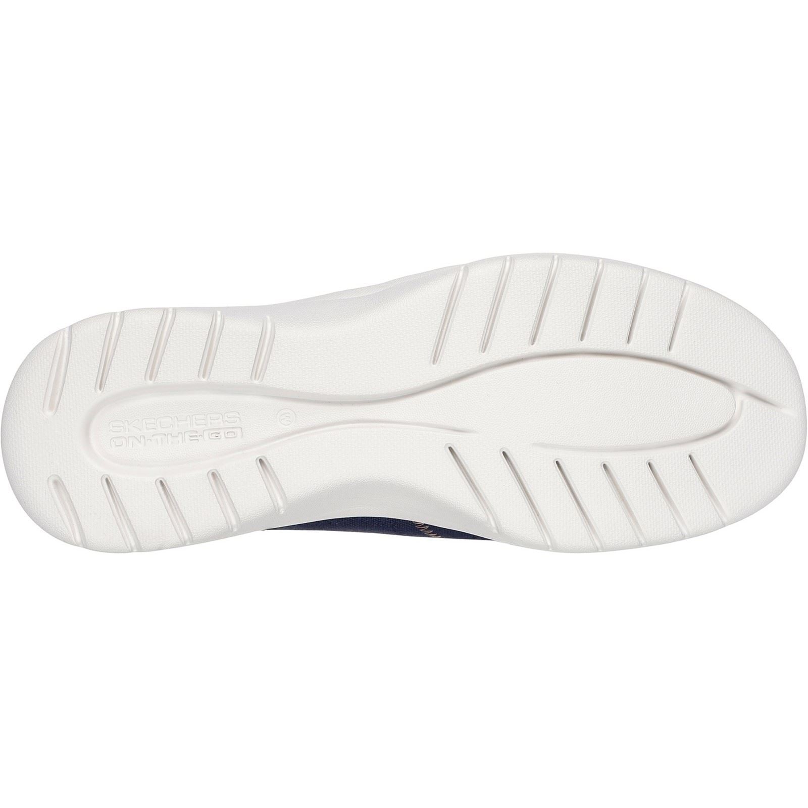 Skechers Palmilla Textile Women's Navy Boat Shoes