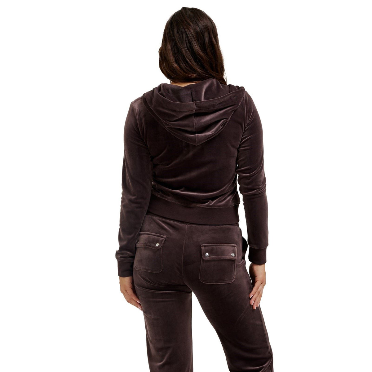 Juicy Couture Del Ray Pant Polyester Women's Brown Joggers