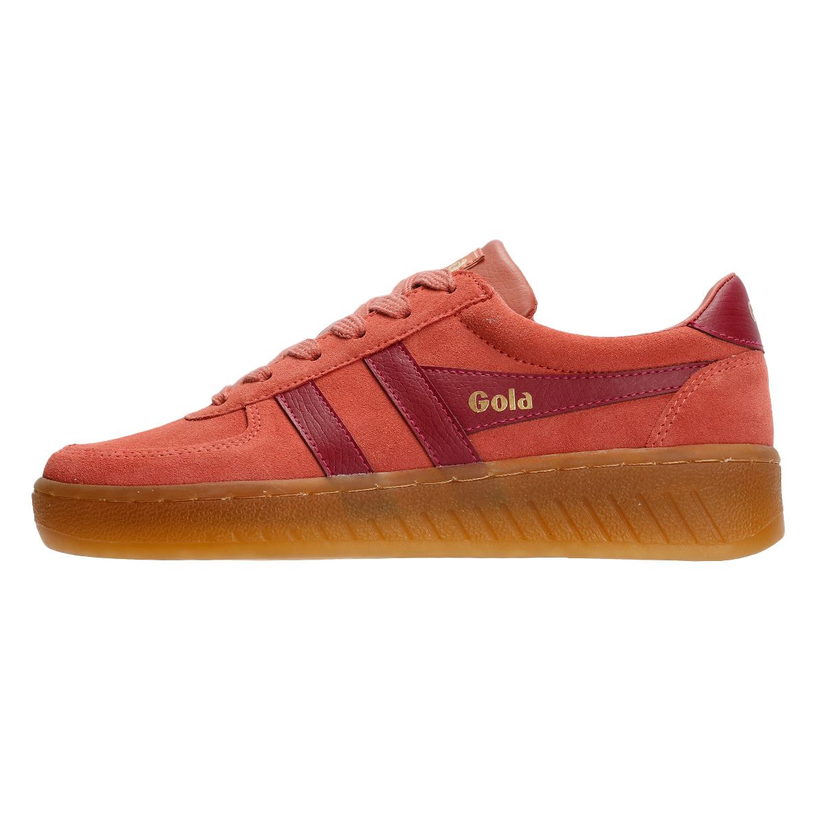 Gola Grandslam Suede Women's Clay/Cerise Trainers