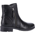 Hush Puppies Scarlett Leather Women's Black Boots