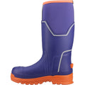 Muck Boots Grit S5 Rubber Men's Blue/Orange Wellington Boots
