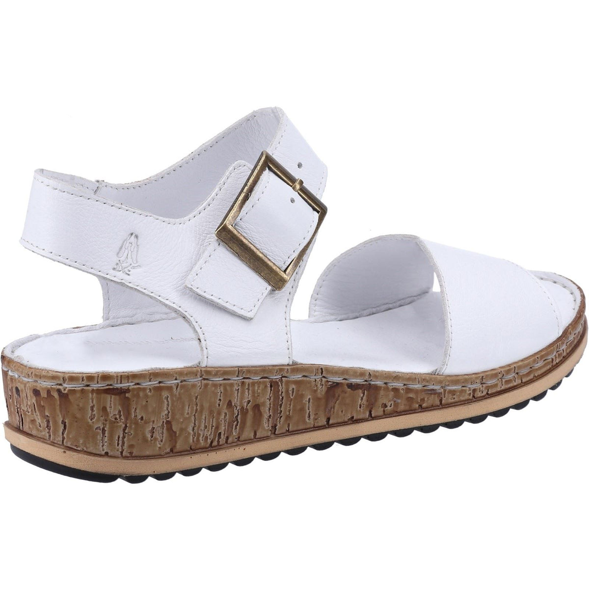 Hush Puppies Ellie Leather Women's White Sandals