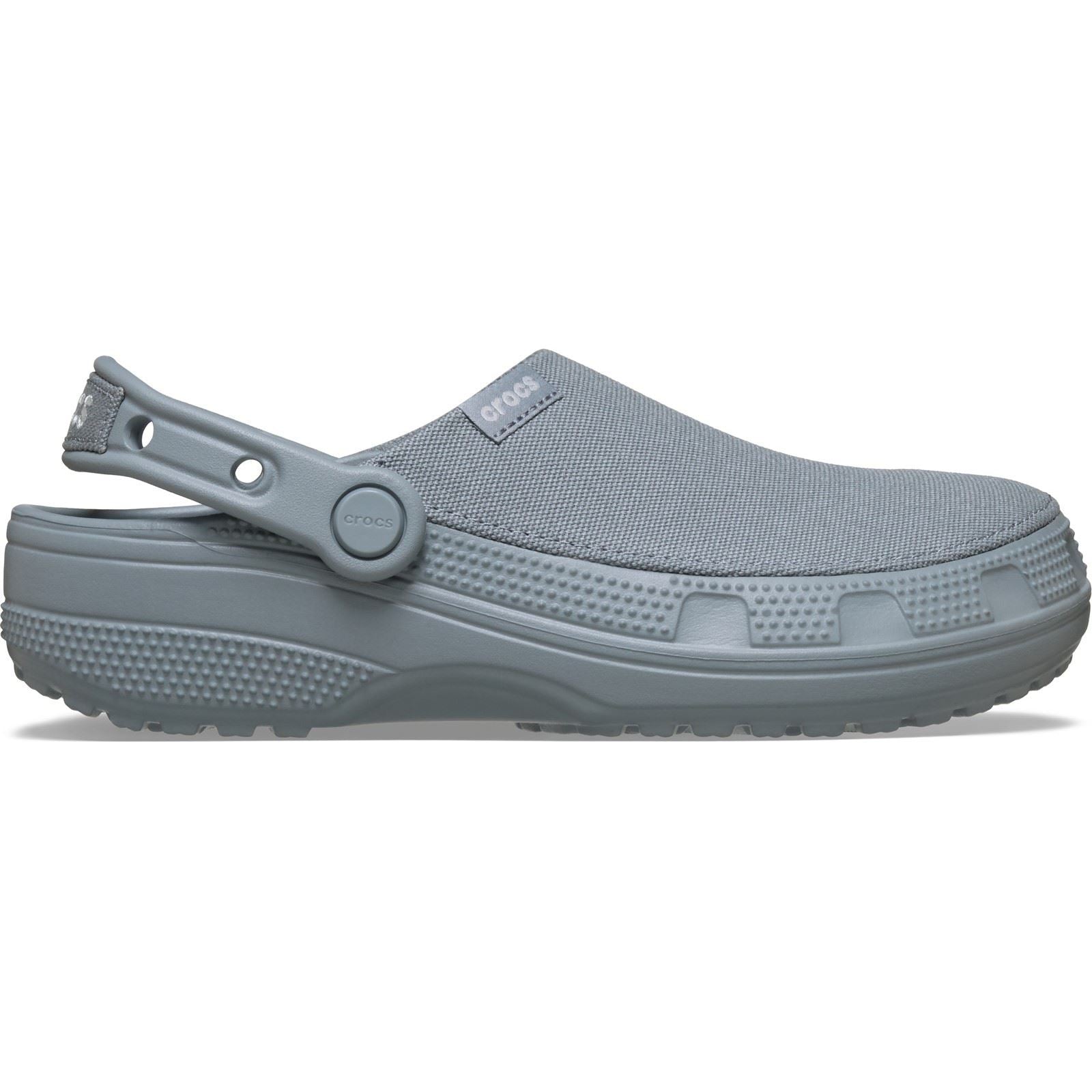 Crocs Classic Crafted Textile Women's Concrete Clogs