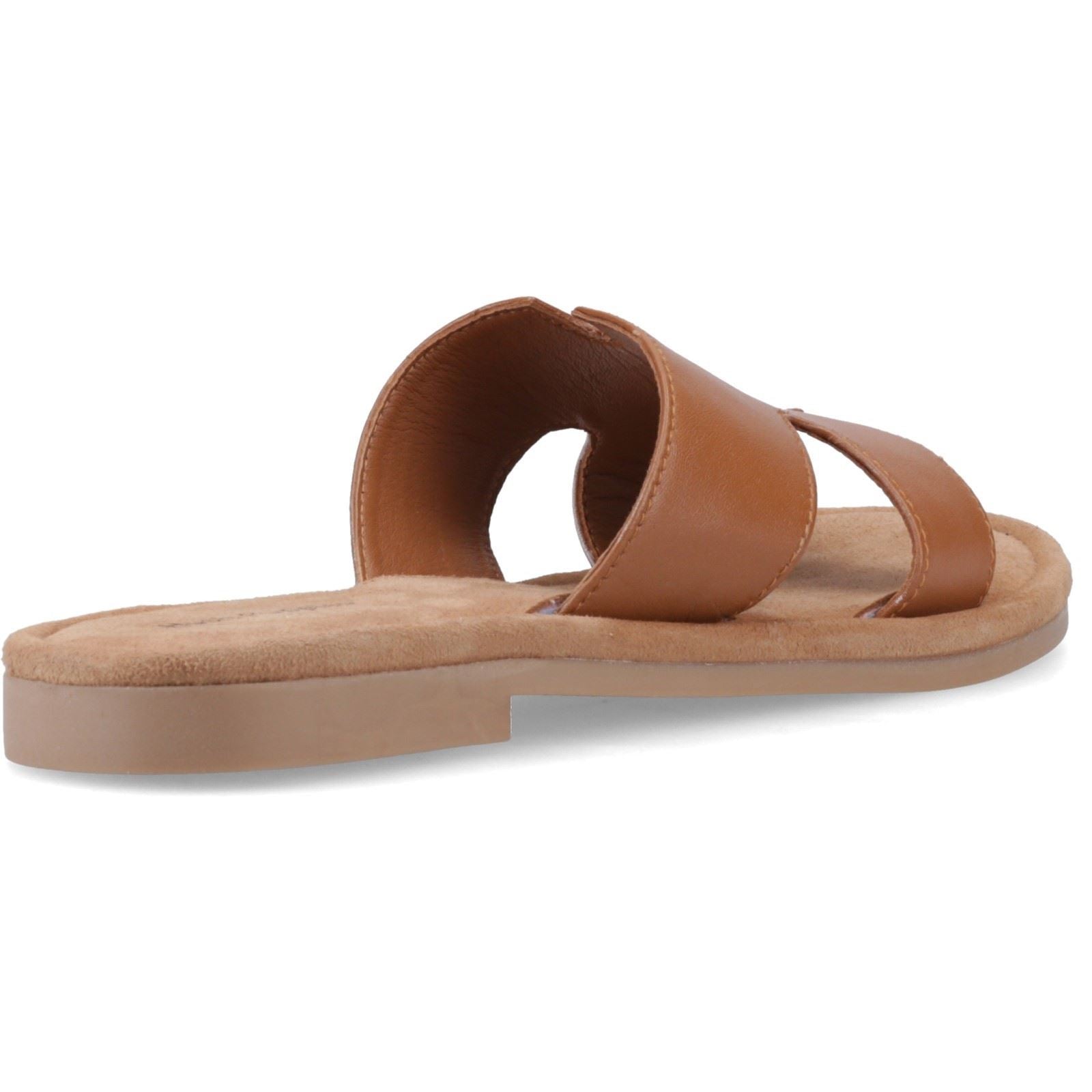 Hush Puppies Azalea Mule Leather Women's Tan Sandals
