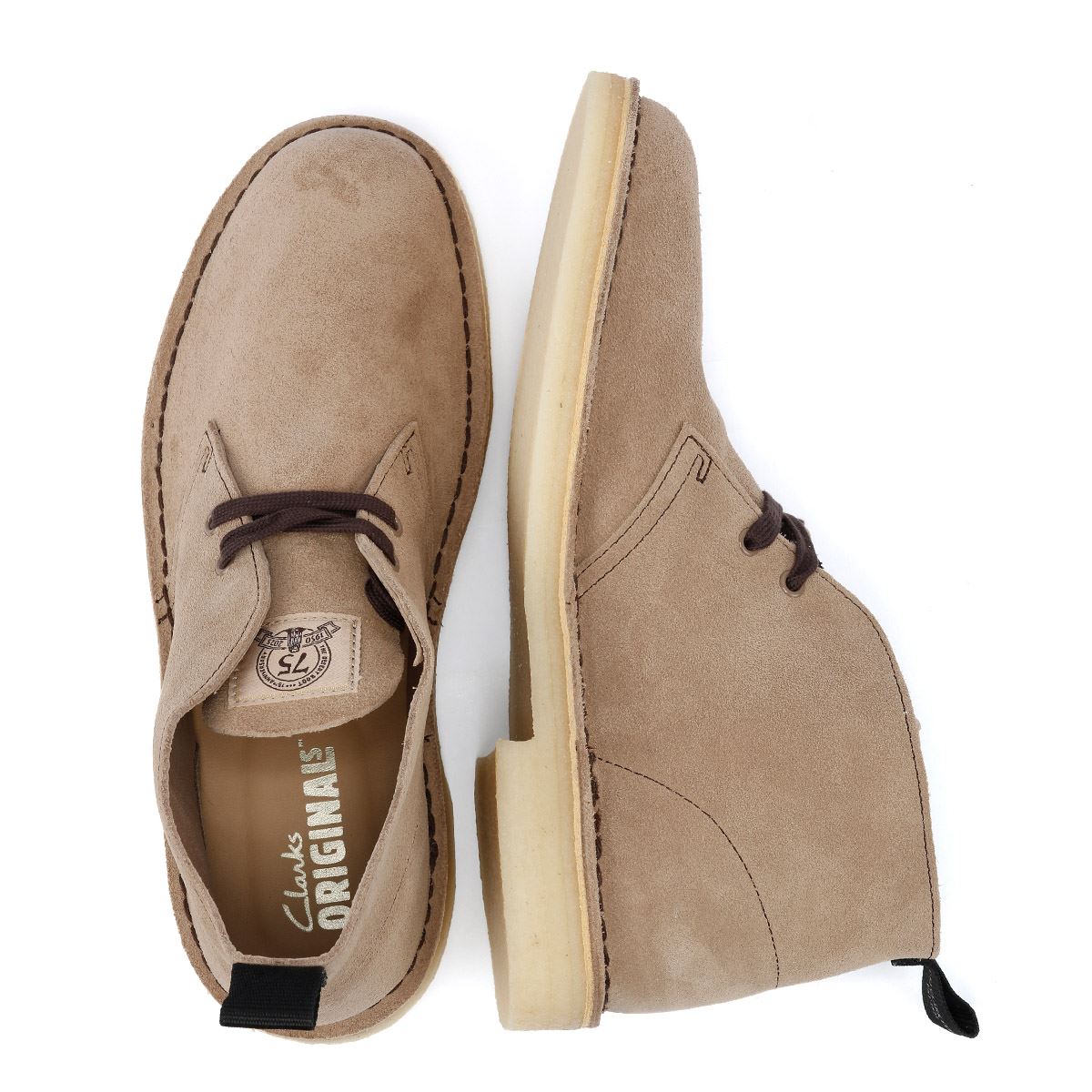 Clarks Originals Desert Men's Wolf Suede Boots