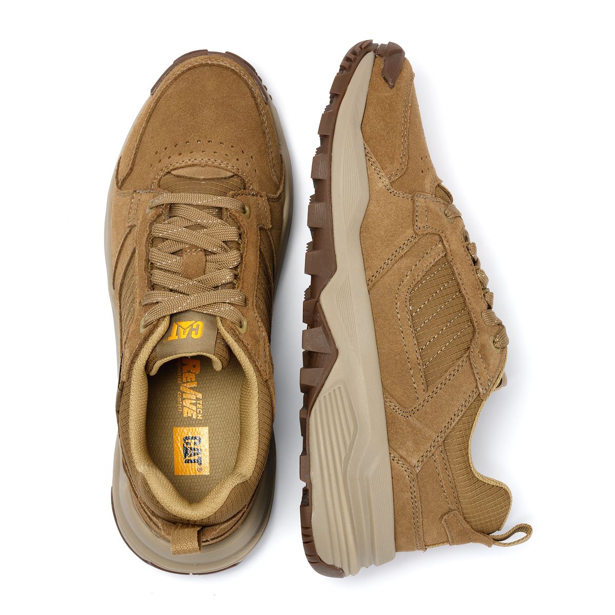 Caterpillar Grapple Suede Men's Butternut Trainers