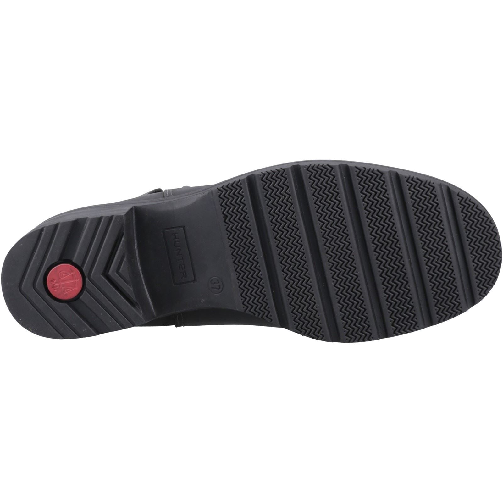 Hunter Skye Dealer Boot Leather Women's Black Boots