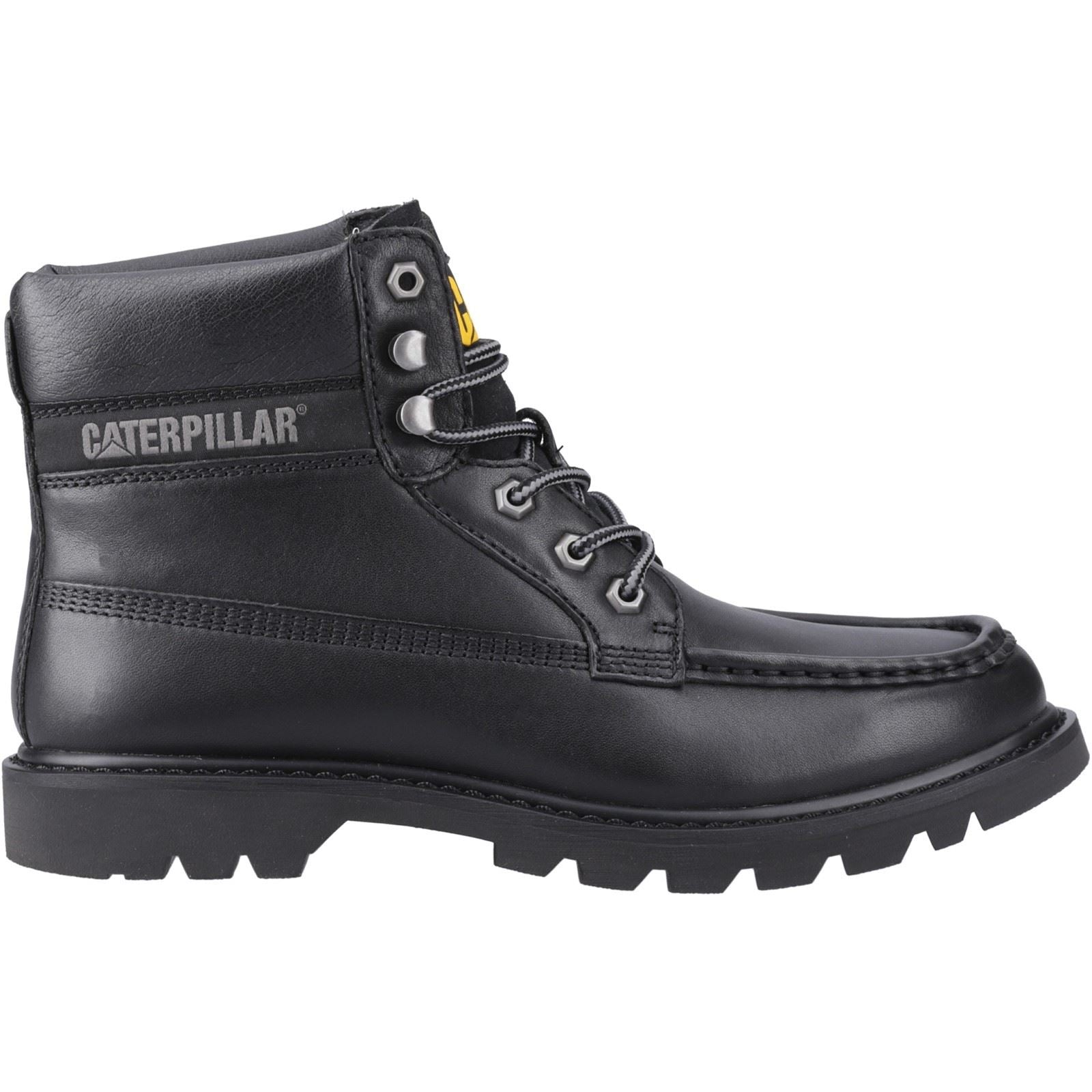 Caterpillar  Colorado Moc Toe Leather Men's Black Ankle Boots
