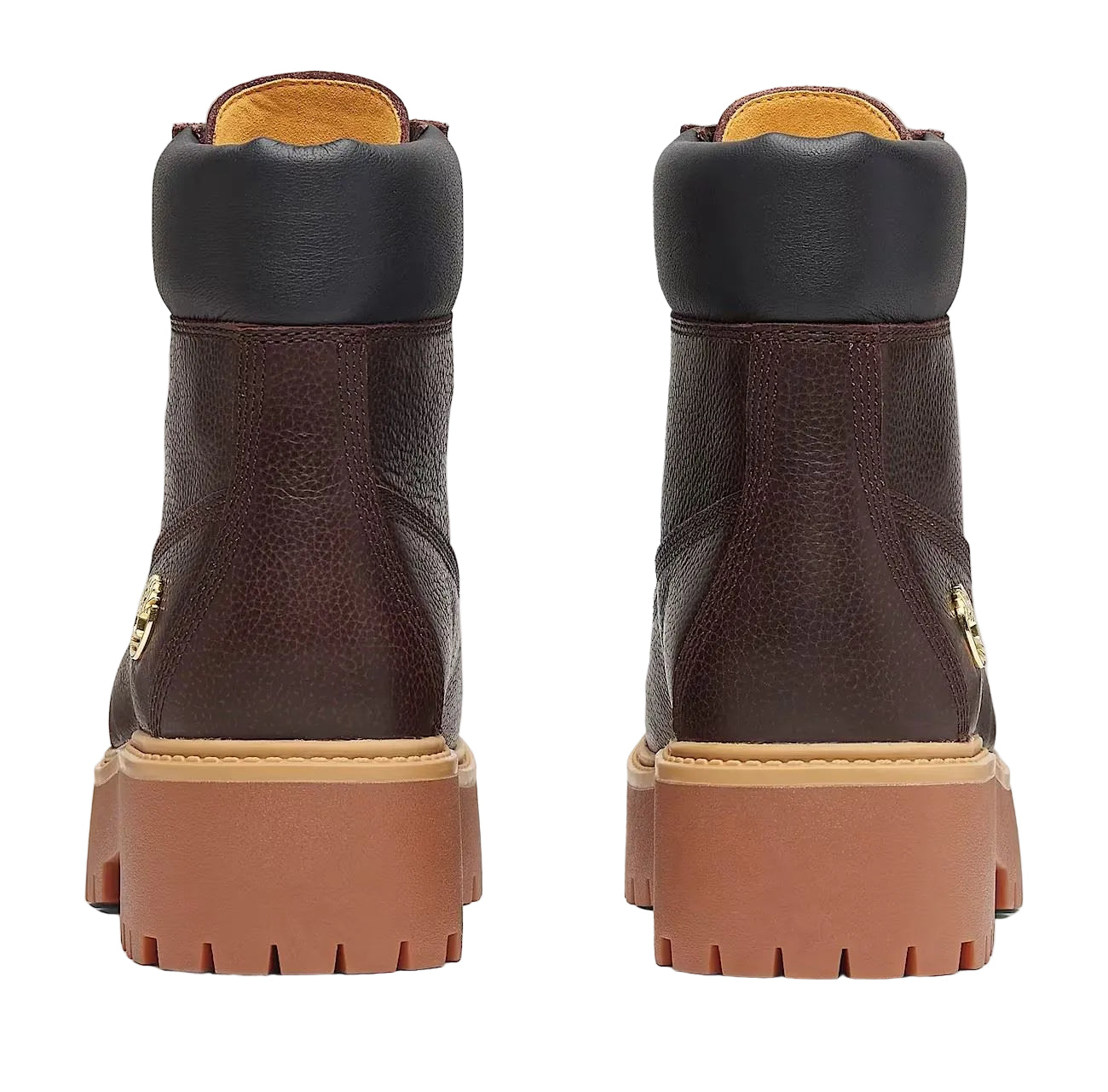 Timberland Stone Street Espresso 6 Inch Leather Women's Dark Brown/Black Boots