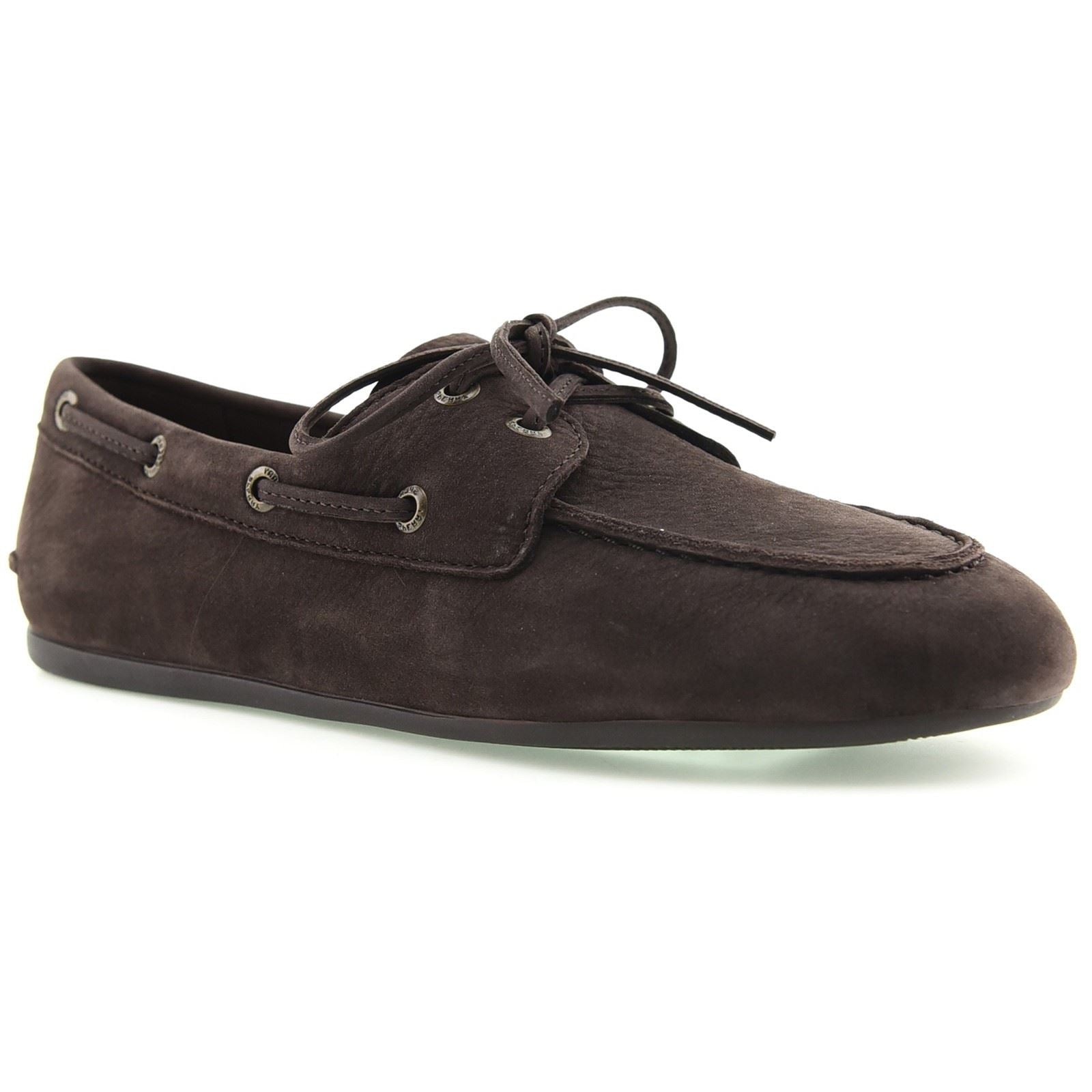 Sperry Slim Boat Leather Women's Dark Brown Boat Shoes