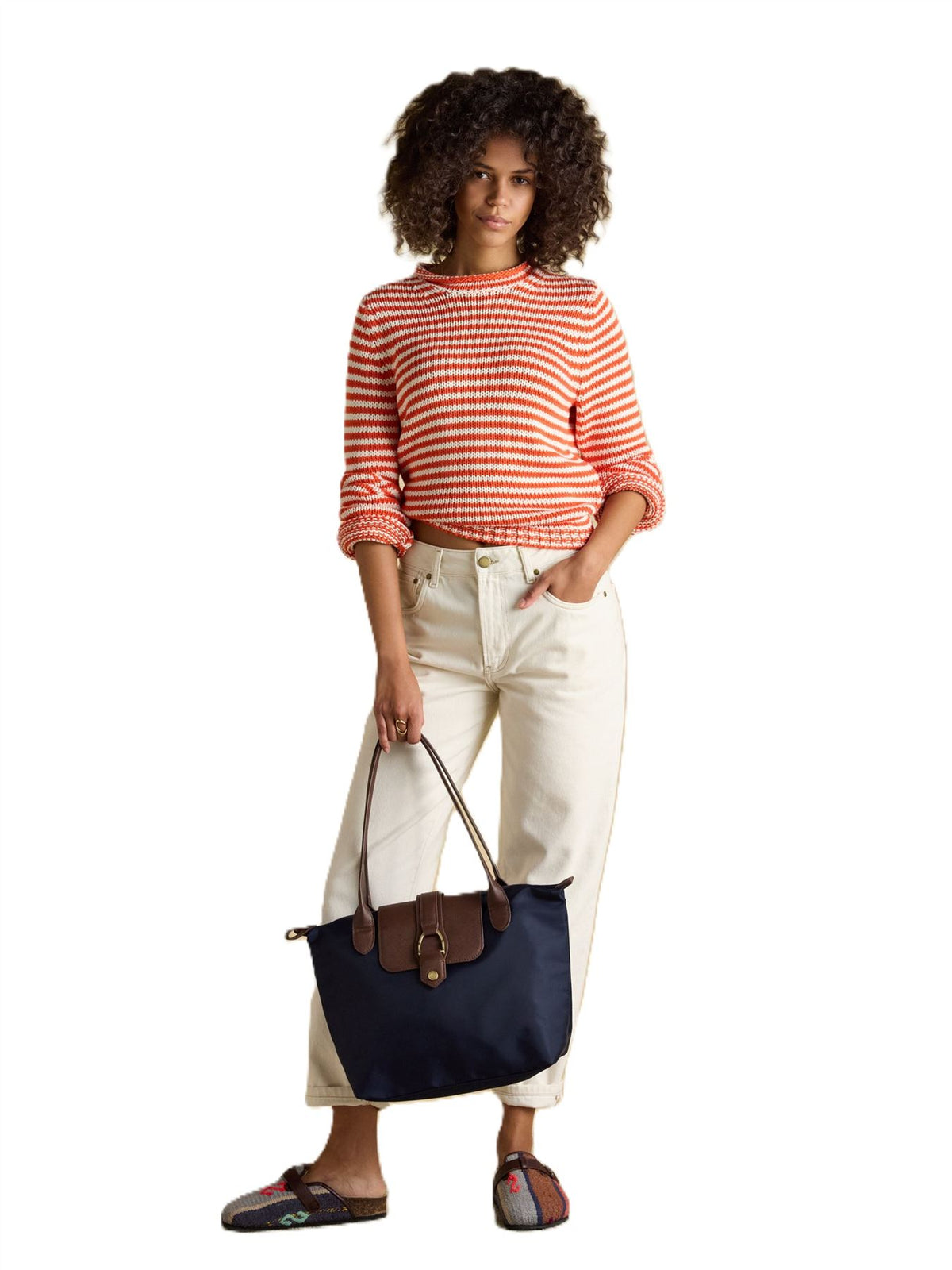 Joules Edie Women's Navy Large Shoulder Bag