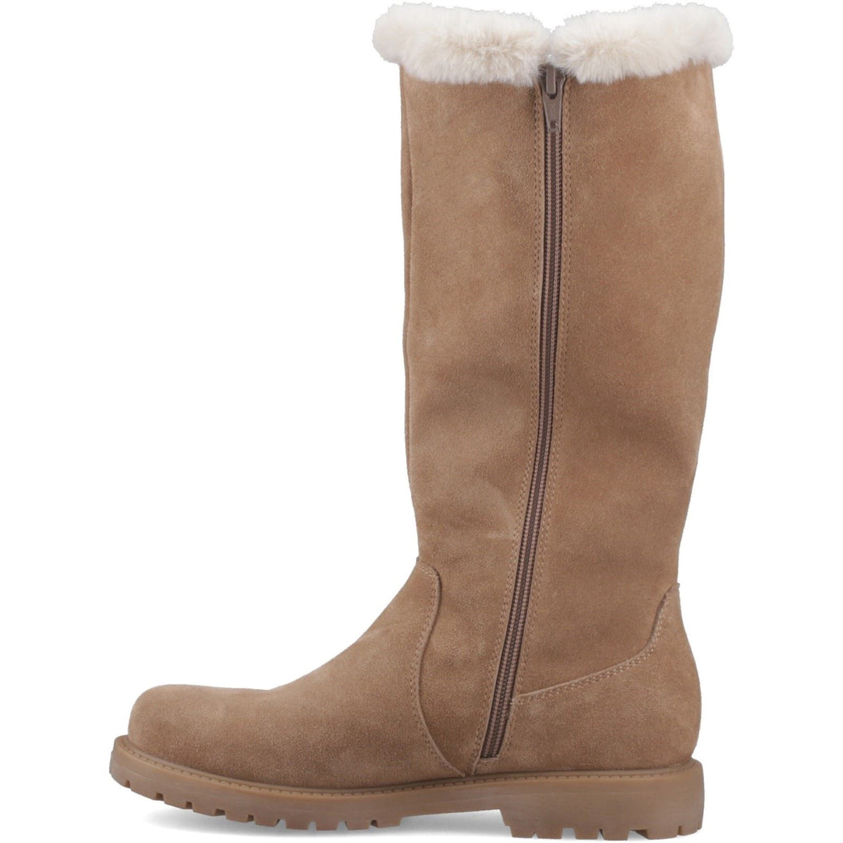 Hush Puppies Honor Long Suede Women's Light Tan Boots