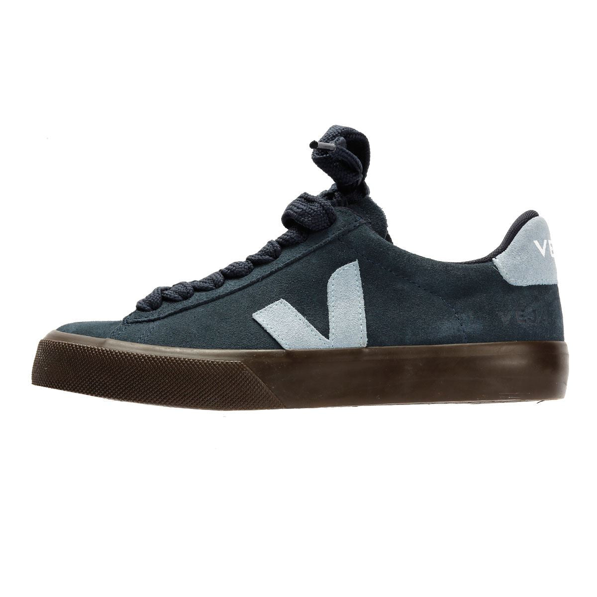 Veja Campo Suede Women's Nautico Steel Eagle Trainers